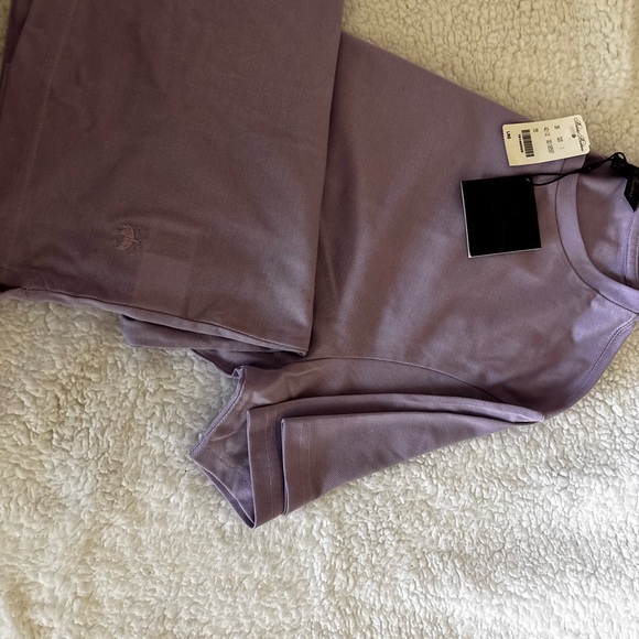 Brooks Brothers Light Purple Supima Cotton Tee - Picture 4 of 5
